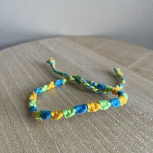 Tali Bracelet, anklet, trendy, comfortable, tie, embroidery thread, woven, gift,